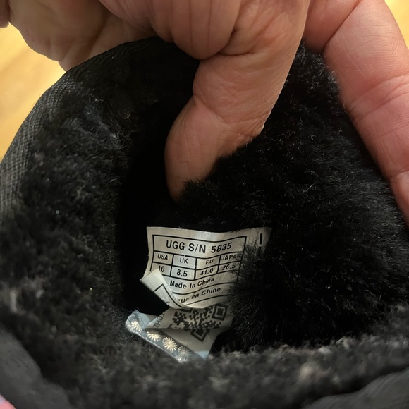 UGG Black Ankle Boots - Picture 5 of 5